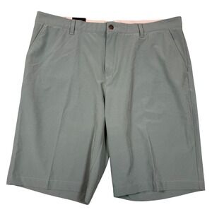 Adidas Mens ULT 365 Short Golf Shorts Size 38 Green‎ Flat Front Chinos